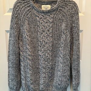 The Normal Brand Charcoal Knit Sweater